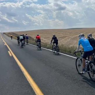 Photo: Dr. Daniel Mastella Cycles Across the Country