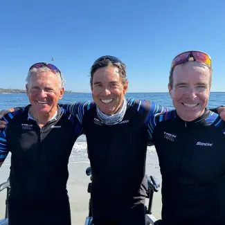 Photo: Dr. Daniel Mastella Cycles Across the Country